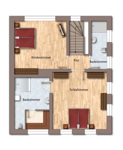 H23_OG als schematische Darstellung möbliert