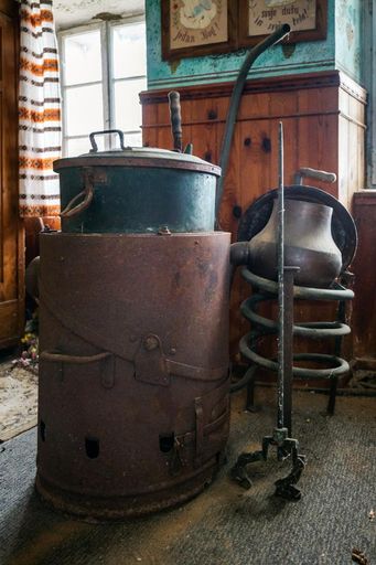 Destillieranlage zum Brennrecht