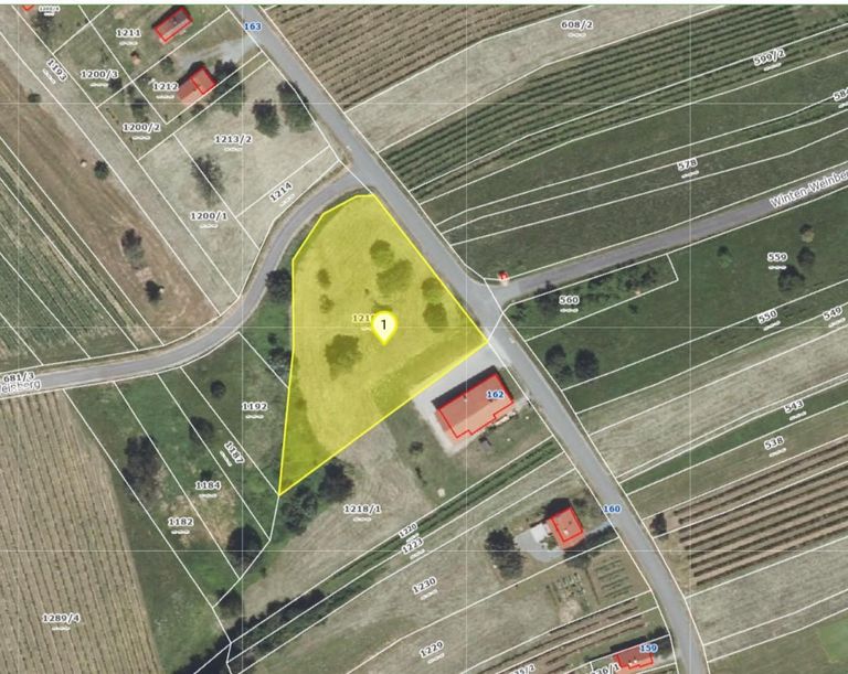 Katasterplan GST 1218-2