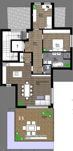 Plan Penthouse