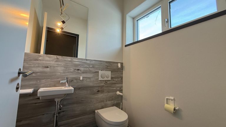 Toilette im Arbeitstrakt