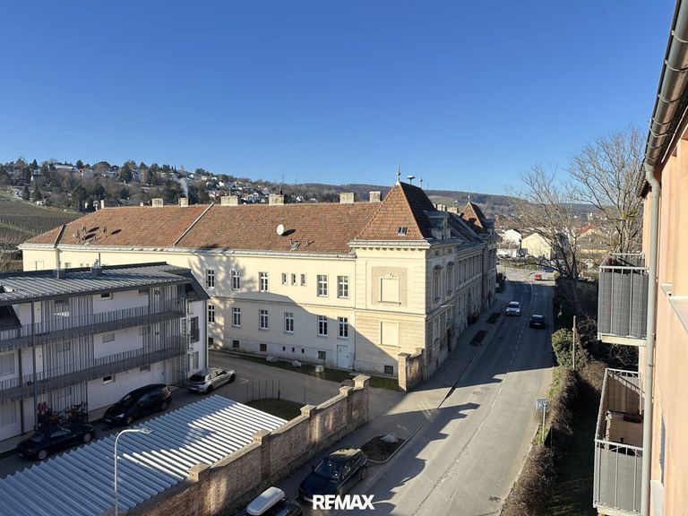 Ausblick vom Balkon auf den Ölberg