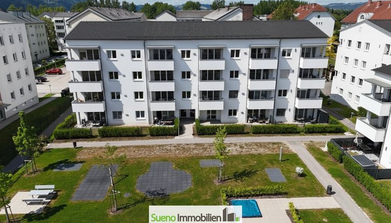 Drohnenfoto Haus und Umgebung
