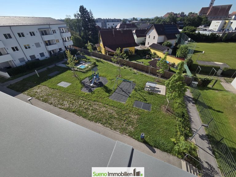 Ausblick in den Garten
