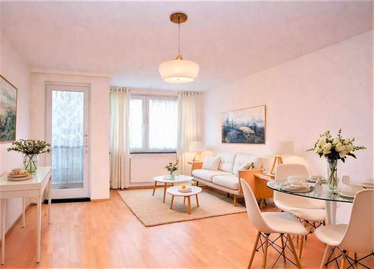 Wohnzimmer -virtuell eingerichtet