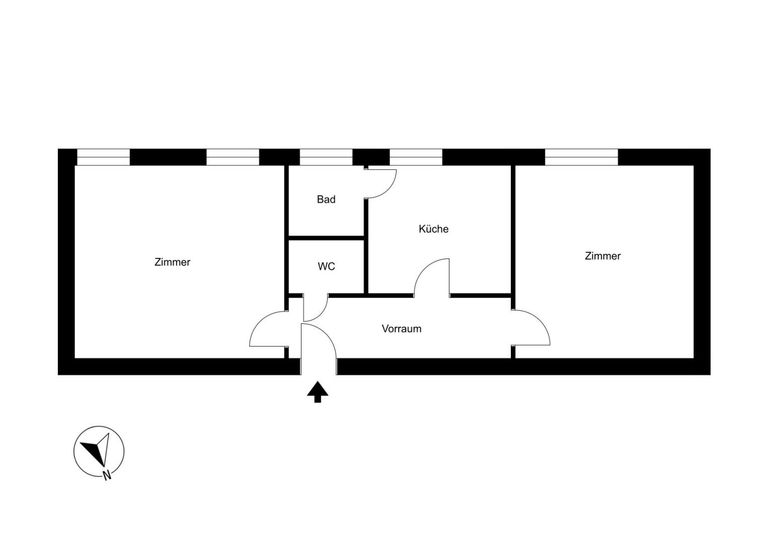 11. Eigentumswohnung 1150 Wien - Grundriss