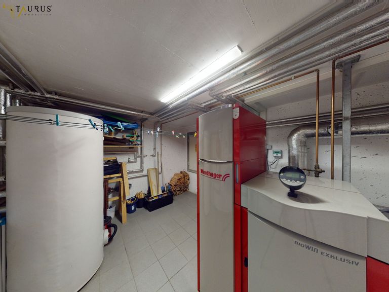 Heizraum im Keller des Nachbarn