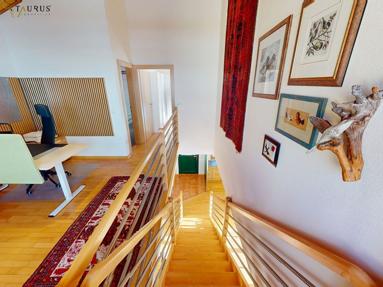 offene Galerie und Stiege