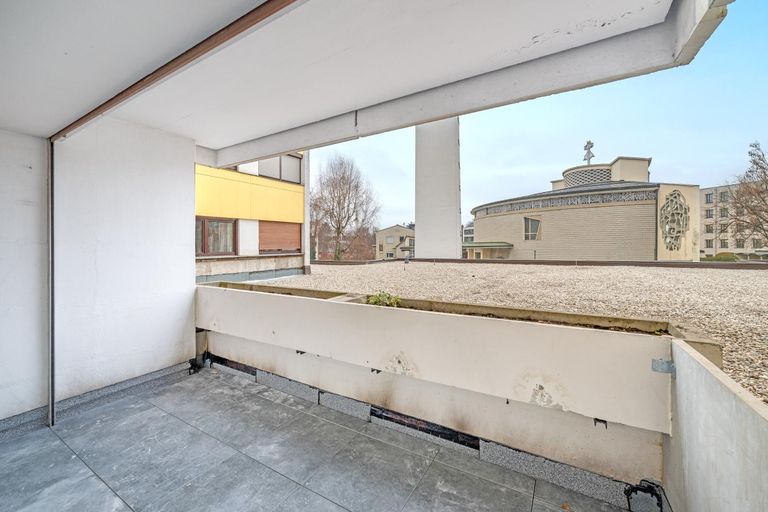 Außenansicht des Balkons