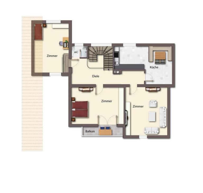 DG als schematische Darstellung