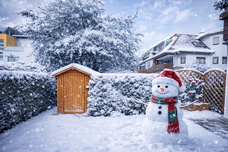 Auch im Winter glücklich wohnen