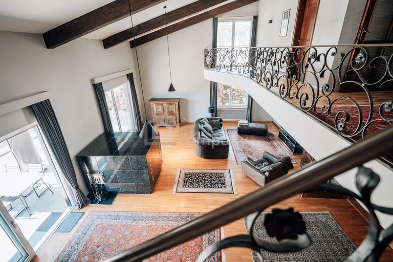 Ansicht von der Galerie