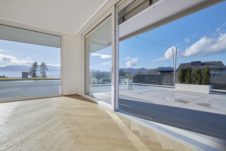Ausgang zu Terrasse