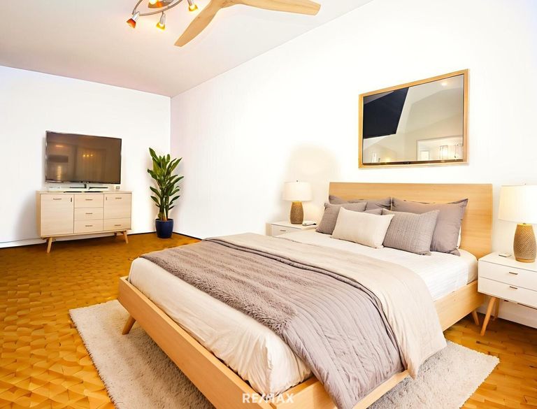 Schlafzimmer (virtuell eingerichtet)