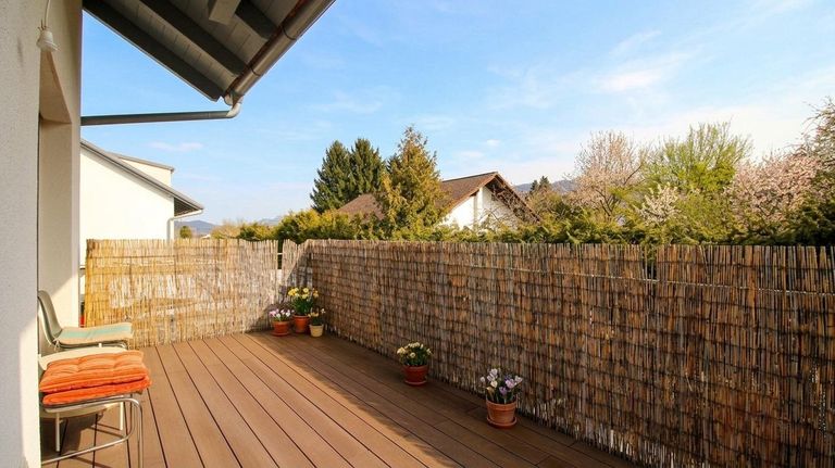 Großer Balkon