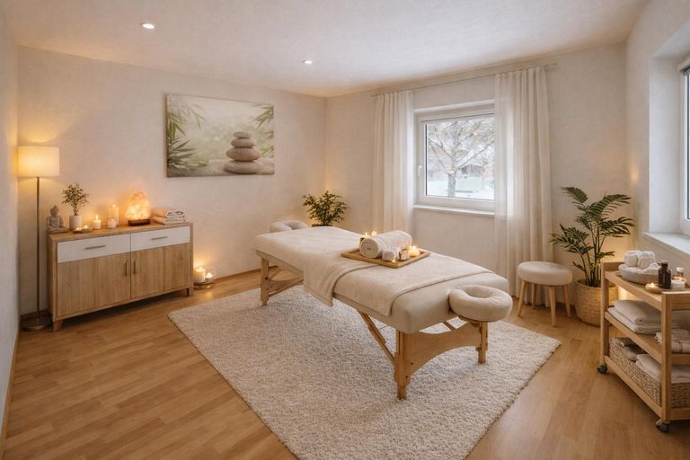 Tarrenz - Geschäftsobjekt - Massageraum Visualisie