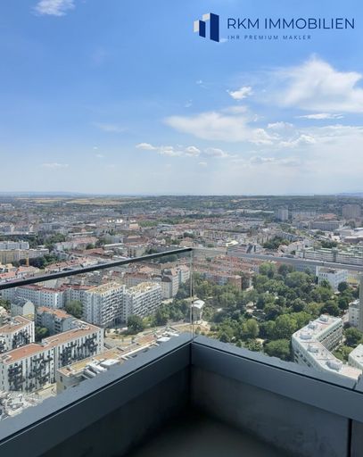 Aussicht aus dem Balkon