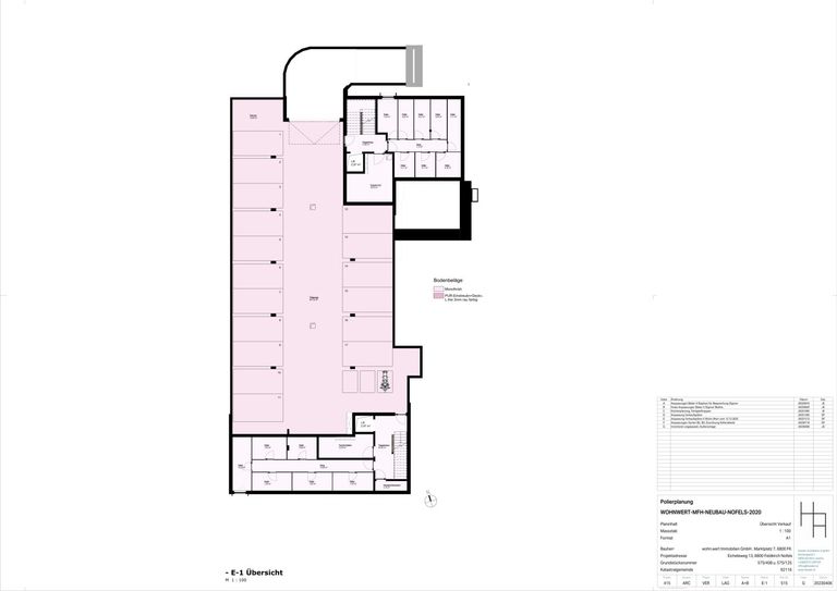 Grundriss Untergeschoss