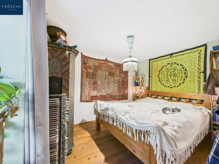 Schlafzimmer auf Gartenebene