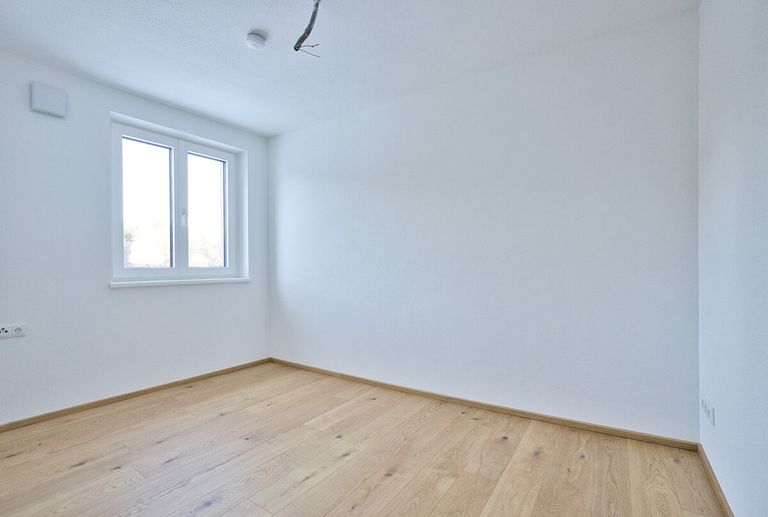 Schlafzimmer, Wohnung nahe Attersee