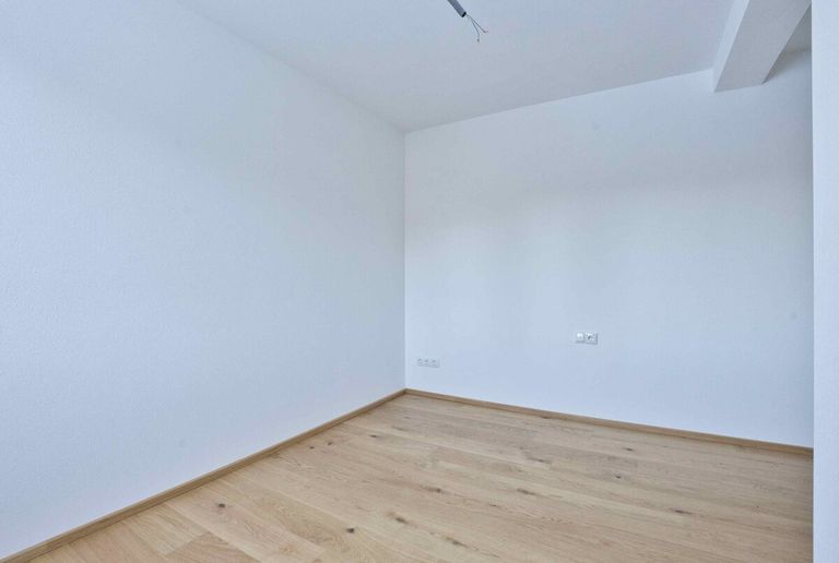 Schlafzimmer, Wohnung nahe Attersee