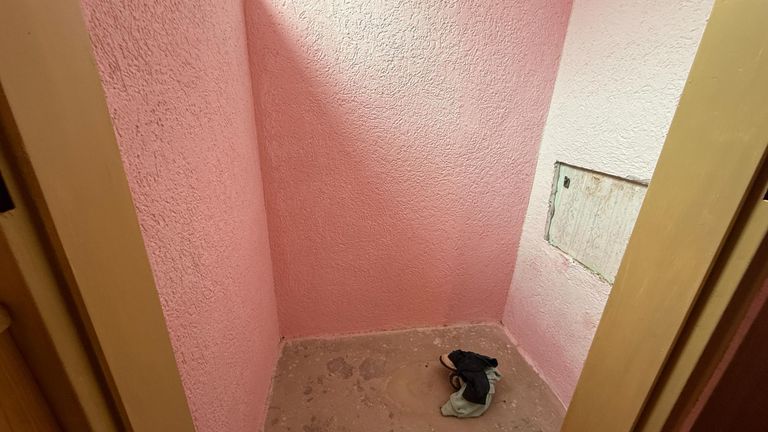 WC Nr. 2 vorbereitet