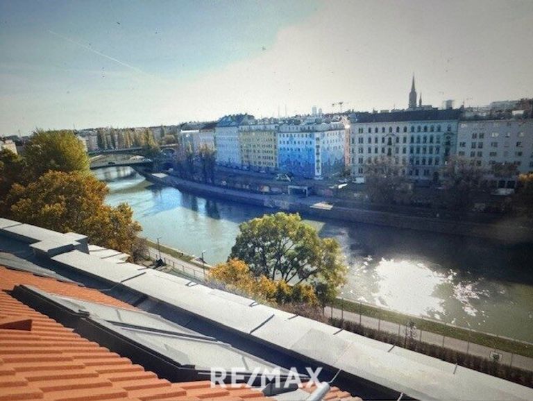 Traumblick auf Donaukanal