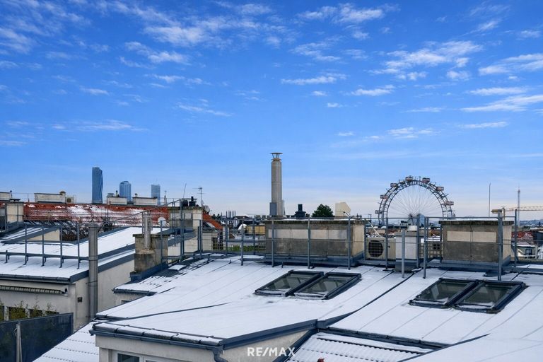 City Blick Terrasse 2 und auf Wiener Riesenrad