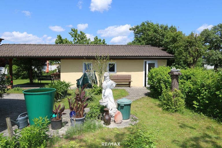 Garten Ost Richtung Lager