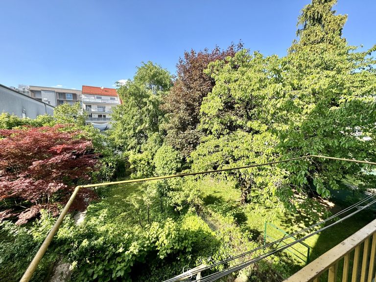Ausblick Balkon