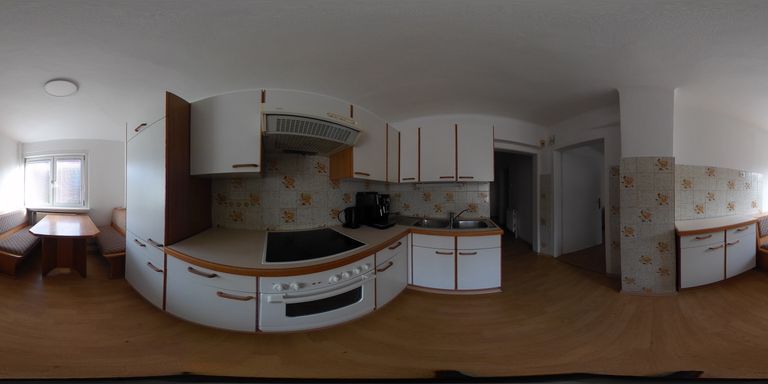 Küche mit Essecke - Wohneinheit 2