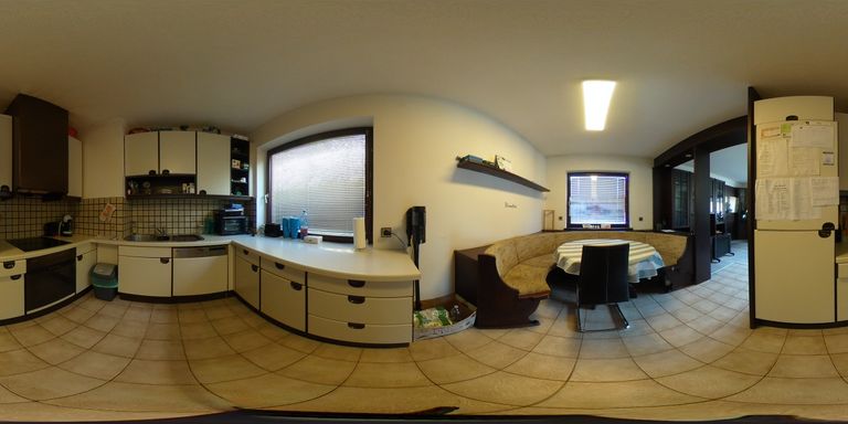 Küche mit Essbereich - Wohneinheit 1