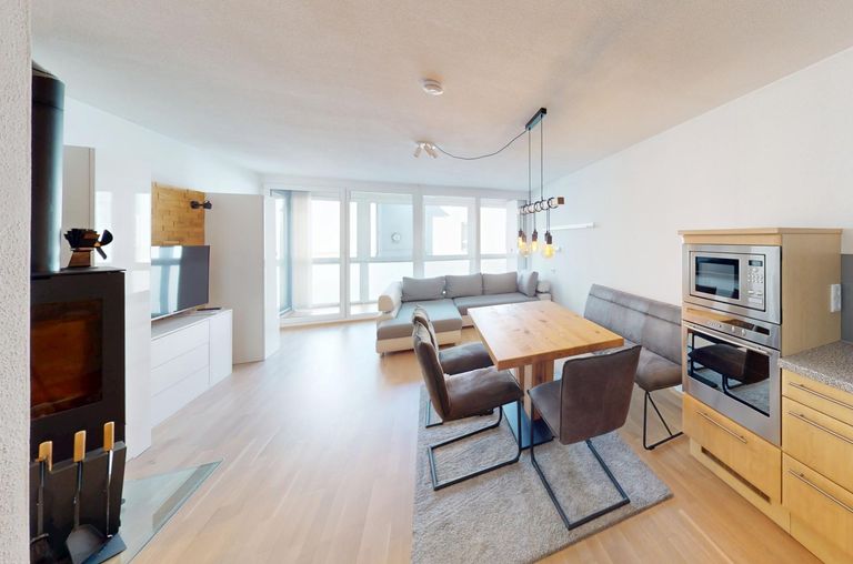 Wohnung - Landeck - Koch, Wohn & Essbereich