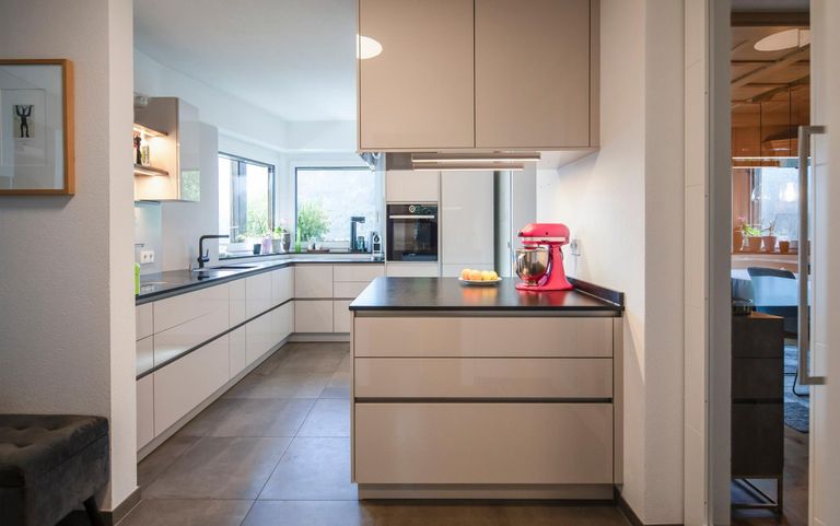 Verbindung von Küche und Speis