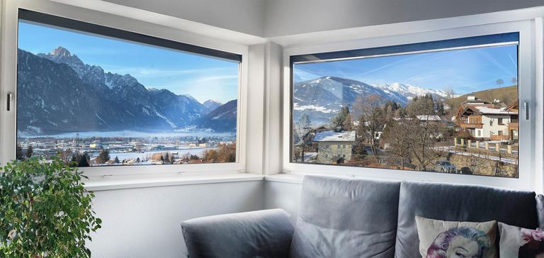 Ausblick aus dem Wohnzimmer