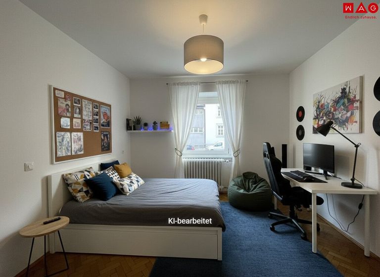 Möblierungsvorschlag Kinderzimmer KI generiert