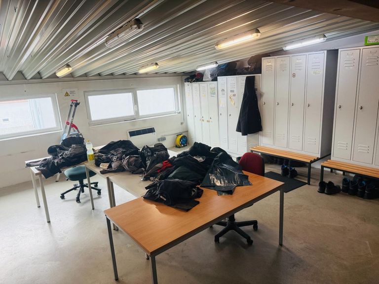 Sozialraum/Lager/Umkleideraum