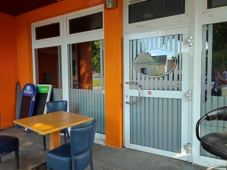 Eingang Café