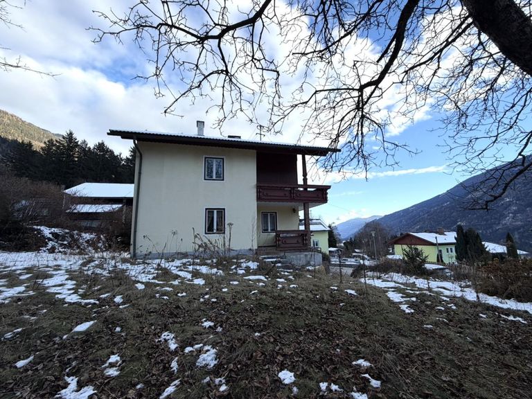 Rückansicht Haus samt Garten