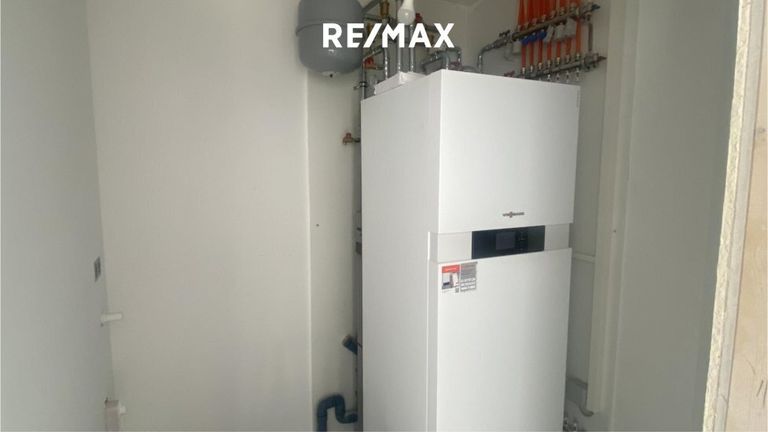 moderne Wärmepumpenheizung