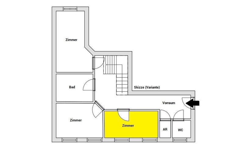Skizze_Sandwirtgasse_1. DG (Variante)