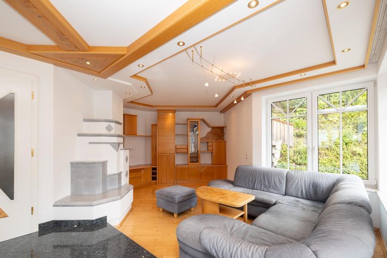 Wohnbreich mit Kamin