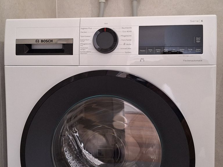 Waschmaschine - Warmwasseranschluss