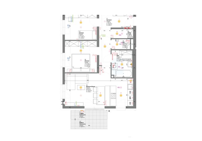 Grundriss Top 2.20