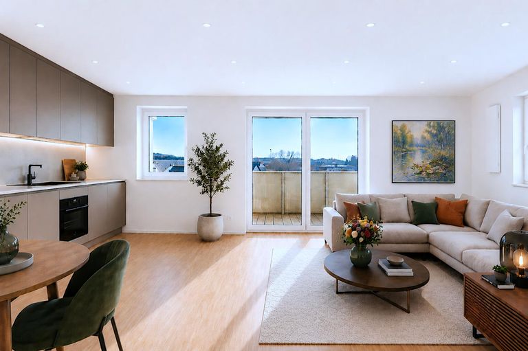 Visualisierungsbeispiel Wohnzimmer