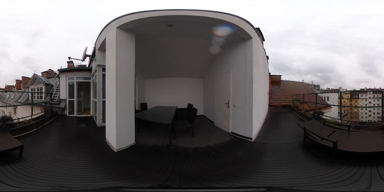 Terrasse innenhofseitig