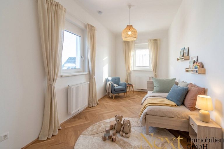 Bsp. Schlafzimmer II - Visualisierung – Einrichtung mittels KI generiert