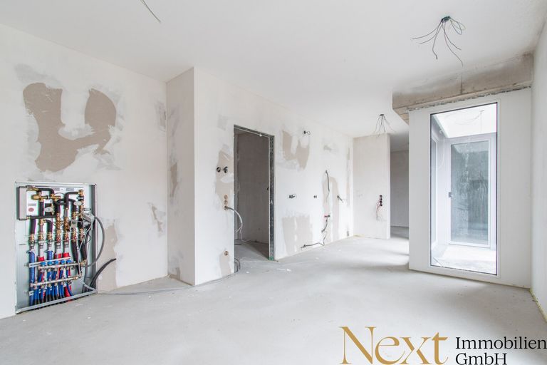 Wohn-/Essbereich II - Baustellenfortschritt