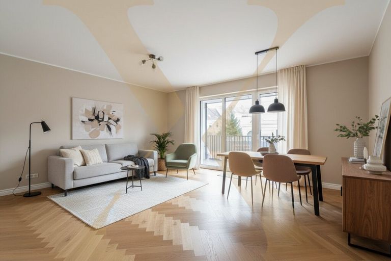 Wohn-/Essbereich I - KI-generiert