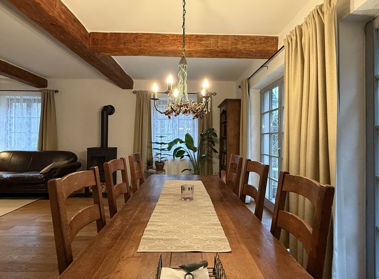 Essplatz im Wohnzimmer